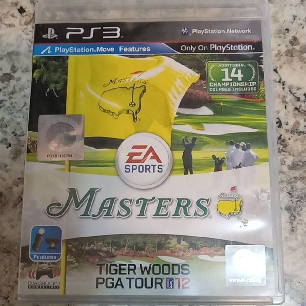 PS3 Tiger Woods‎ PGA Tour 12 The Masters